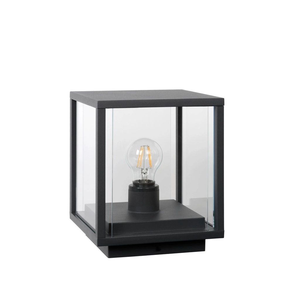 Lampe à piédestal Claire Pour les fondations anthracite