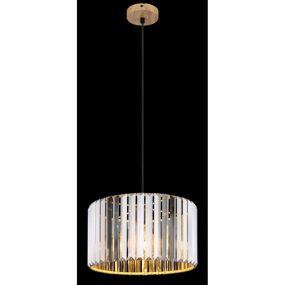 Lampe suspendue Run bois Ø 35cm Globo 9007371513963