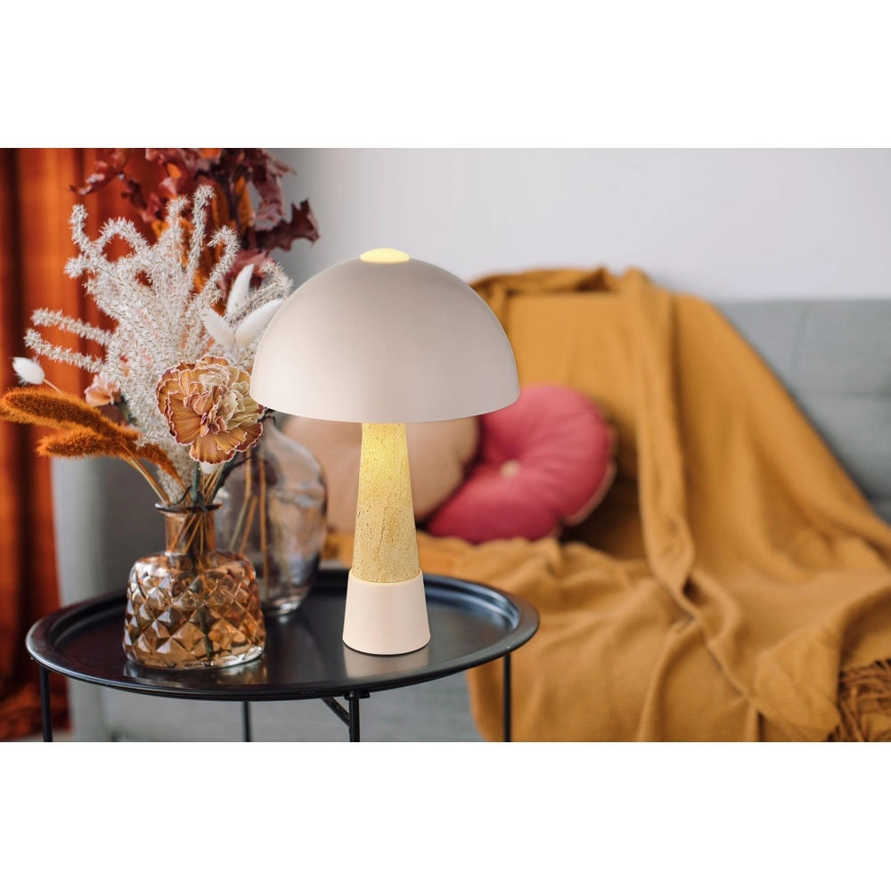 Lampe de table unique Paulin Champagne Globo 9007371578696