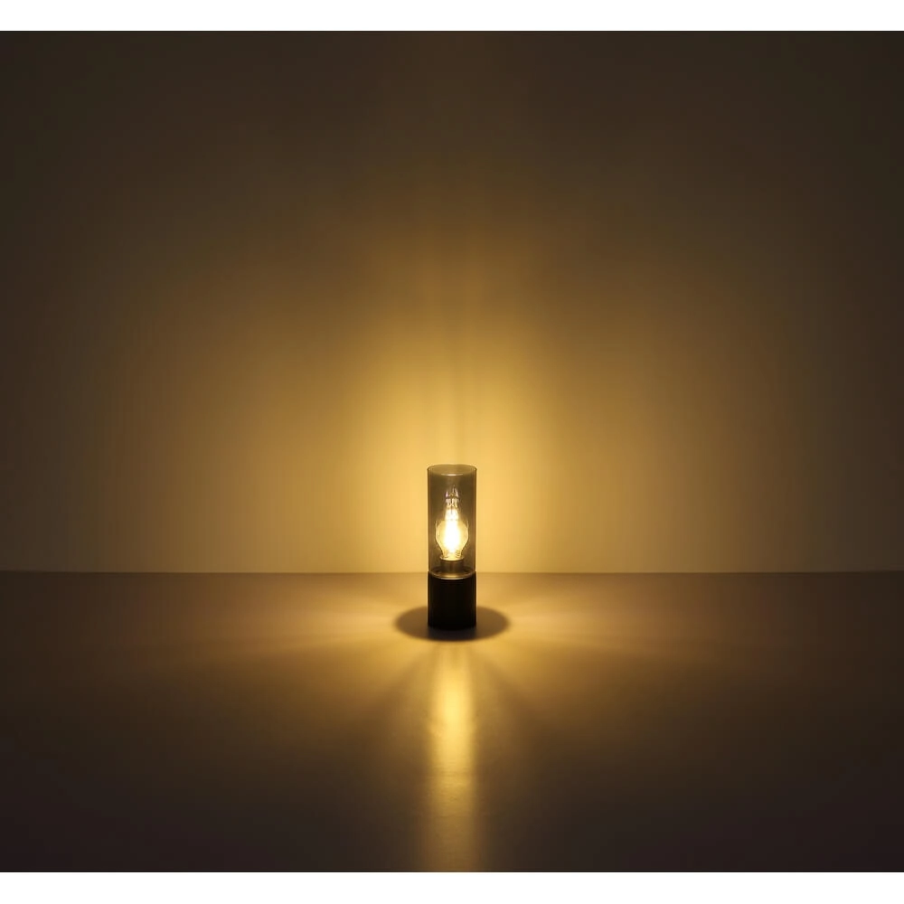 Lampe de table élégante Annika Simple, Noir Globo 9007371436767