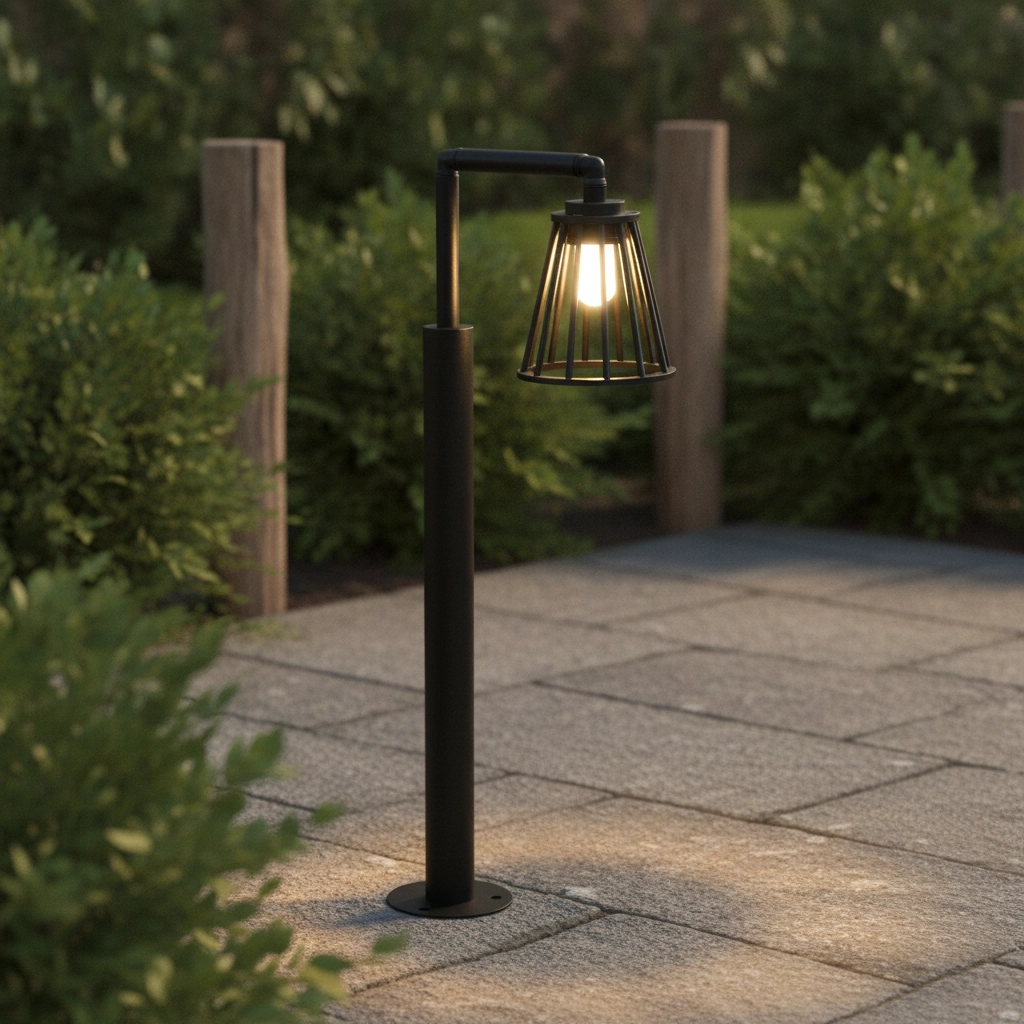 Lampe de jardin noire Carina concevoir