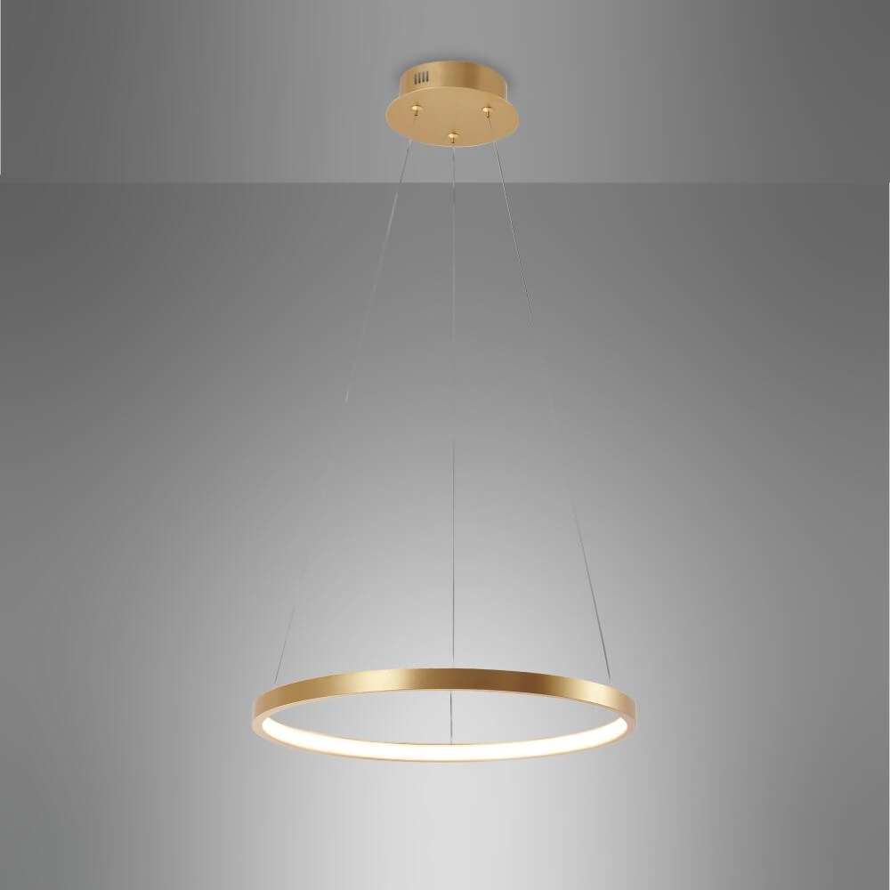Lampe suspendue ronde Circle or Ø 39cm Just Light 4043689960391