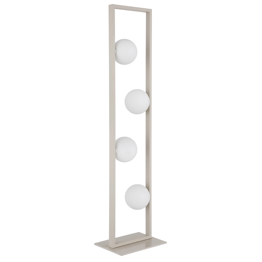 Lampadaire de conception Nanda brun sable Globo 9007371579037