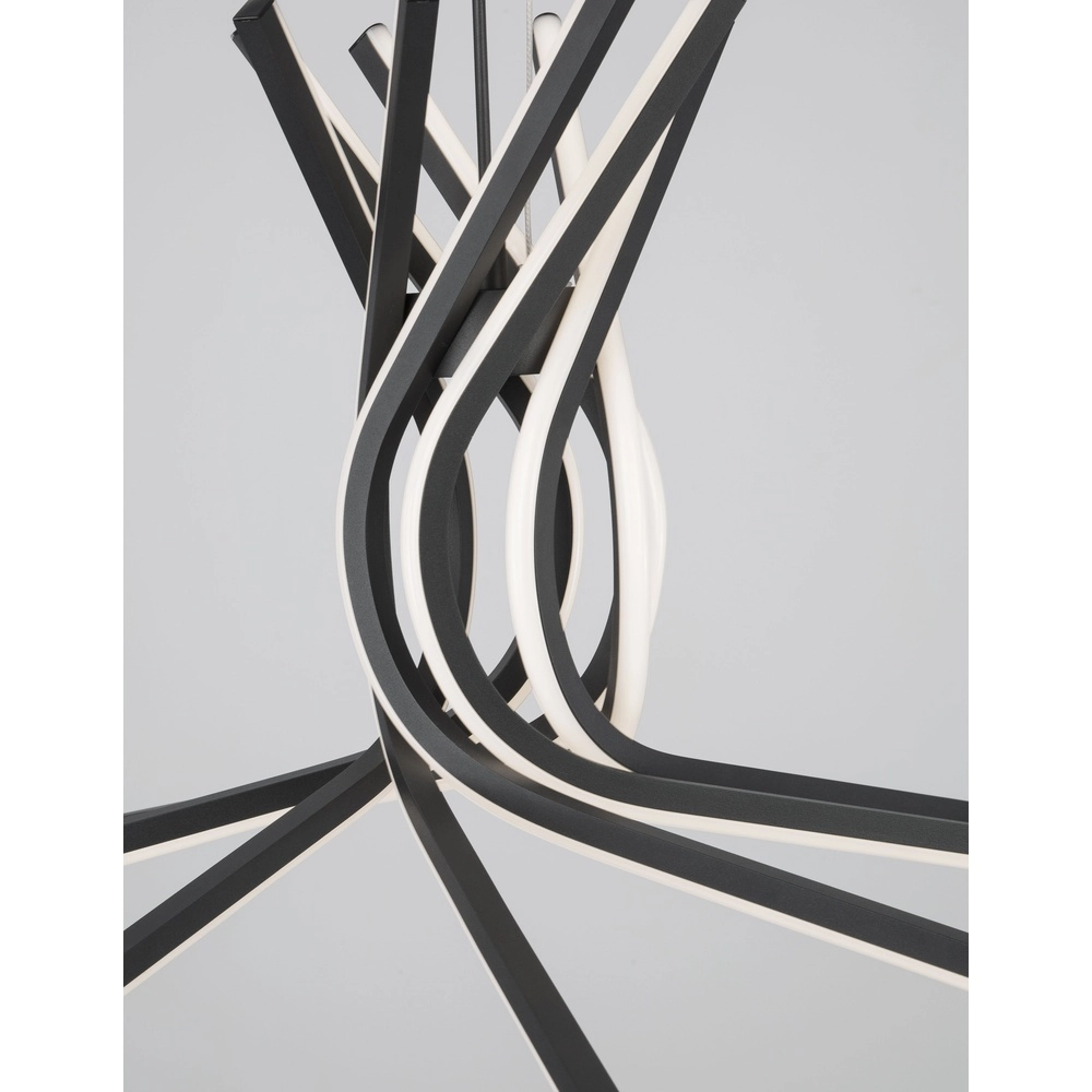 Suspension design Narvi M noir Ø 80cm Lyora 5212017424198