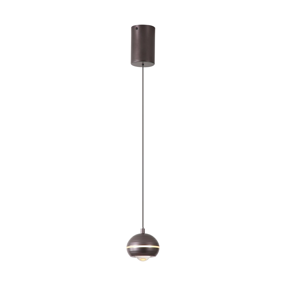 Lampe pendante de conception Meteor Seulement du nickel noir
