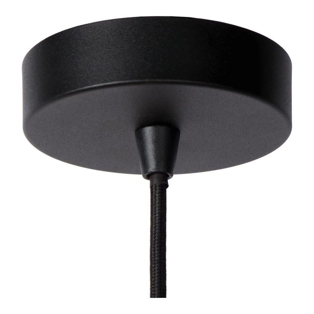 Lampe suspendue Lester Noirs à 6 feux Lucide 5411212211330