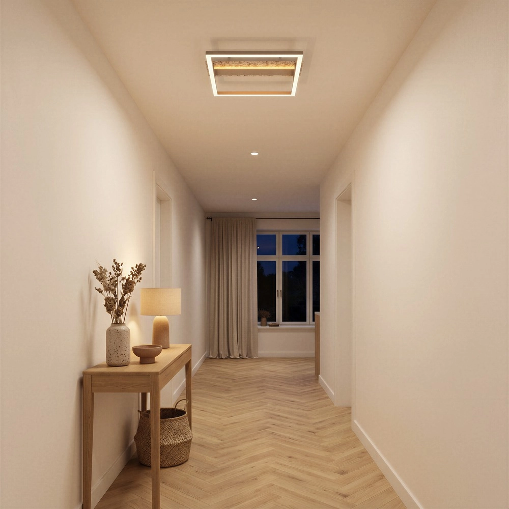 Lampe de plafond moderne Crispieri Carré Gris Eglo 9008606403899