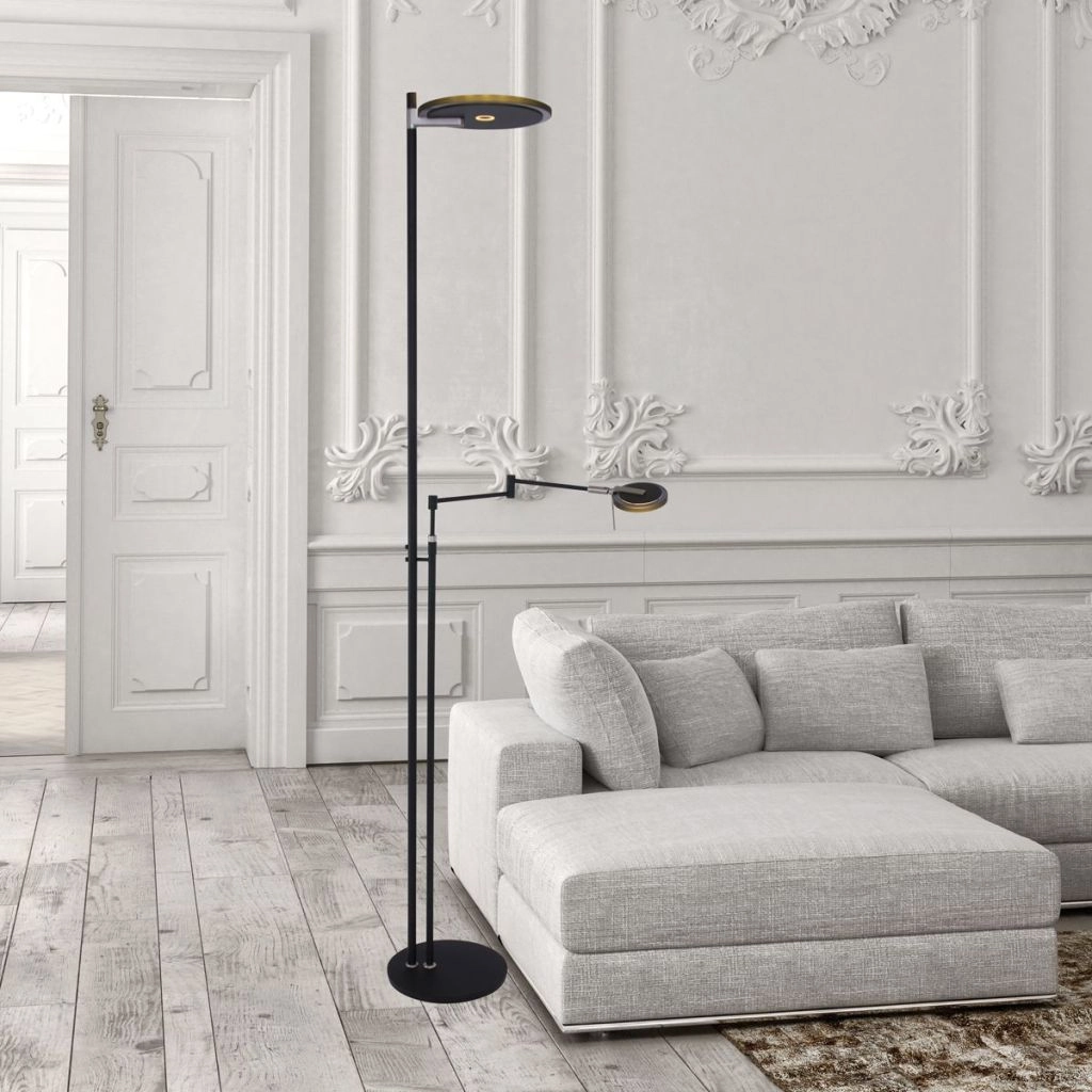 Lampe de lecture moderne Turound Noir Steinhauer 8712746132106