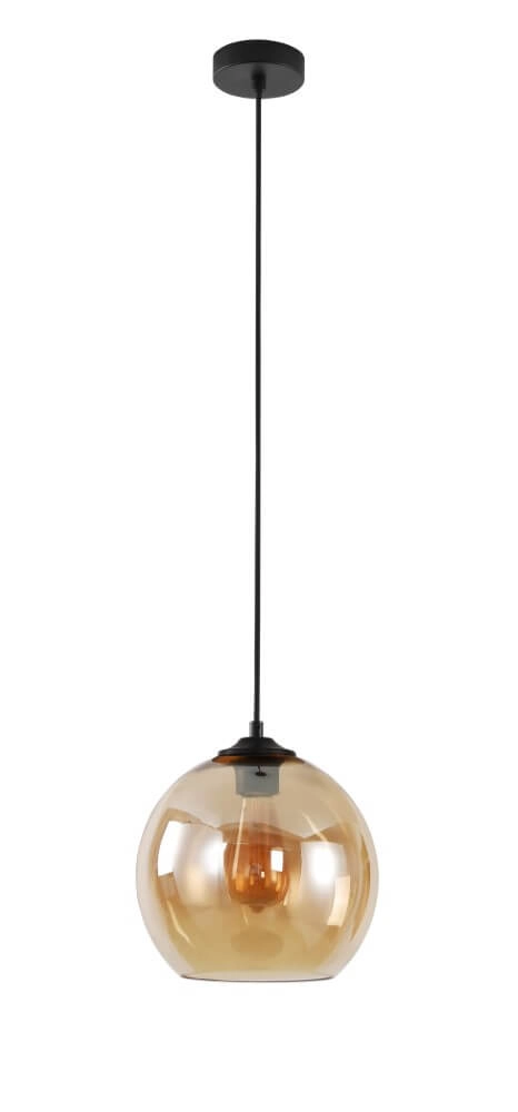Lampe suspendue design Marino ambre Ø 25cm Artdelight 8719831737642