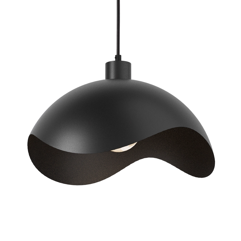 Lampe suspendue de bureau Volta 2x Ø40cm - noir Masterlight 8718121395616