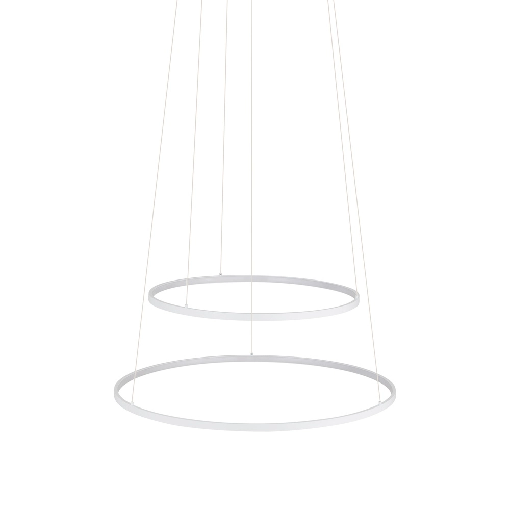 Lampe pendante de conception Circolo Led blanc Ø 60cm Lyora 5903139116466