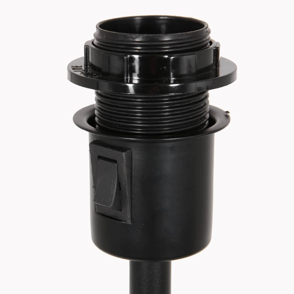 Lampe de table rurale Stanger avec du velours doré Steinhauer 8712746152463