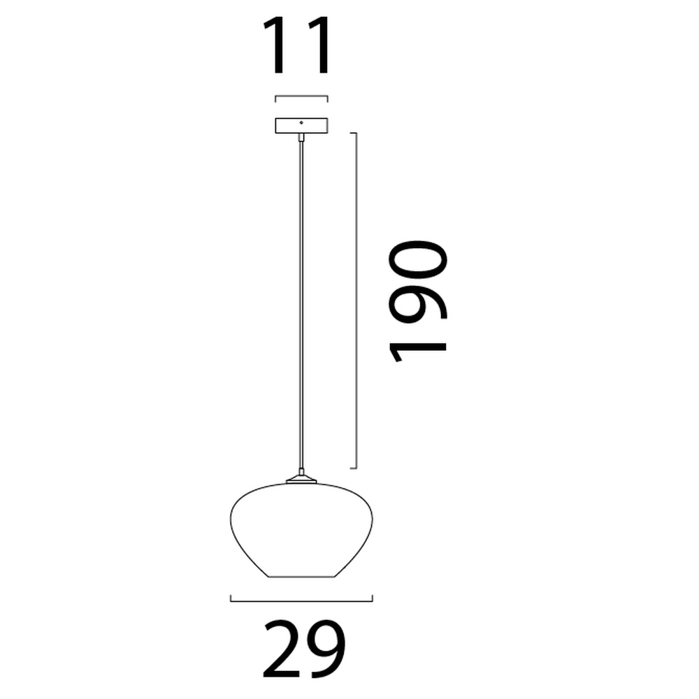 Pensez à une lampe pendante en papier Cartone Ø 29cm Masterlight 8718121396682