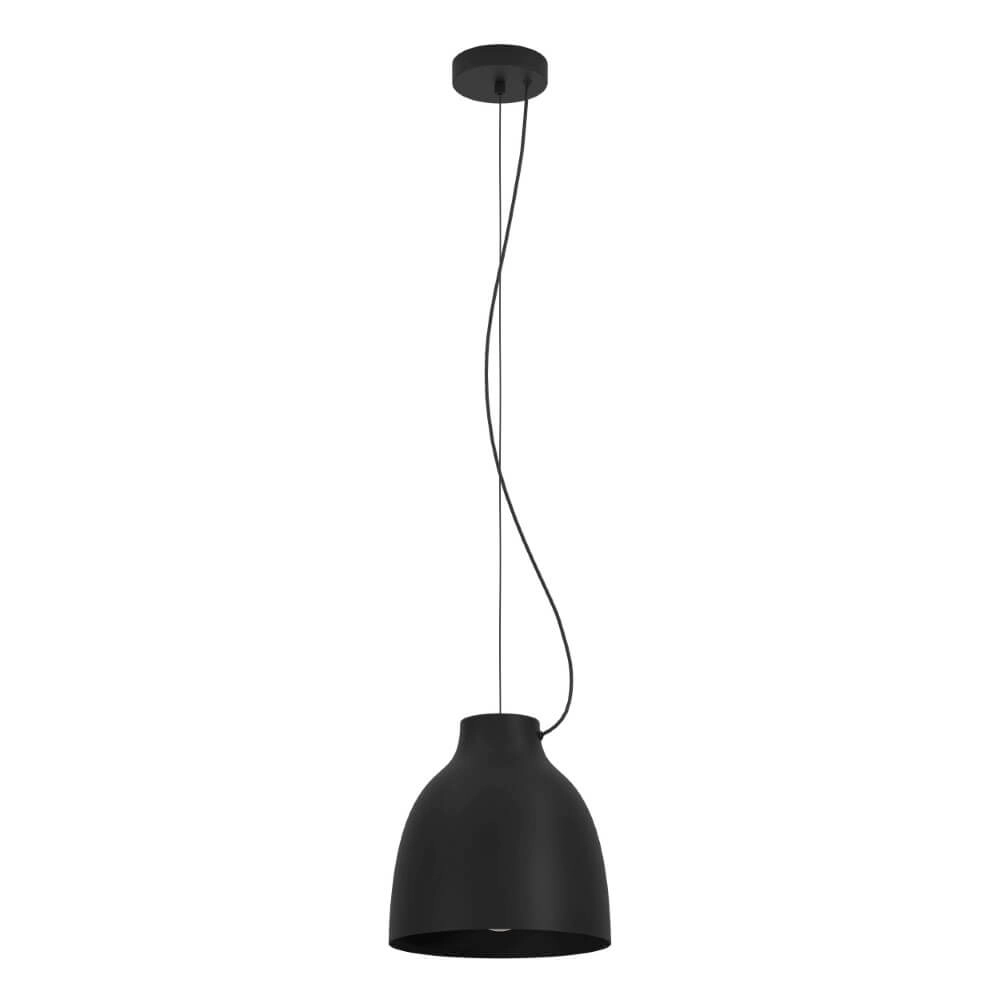 Lampe suspendue noire Camasca Ø 28 cm