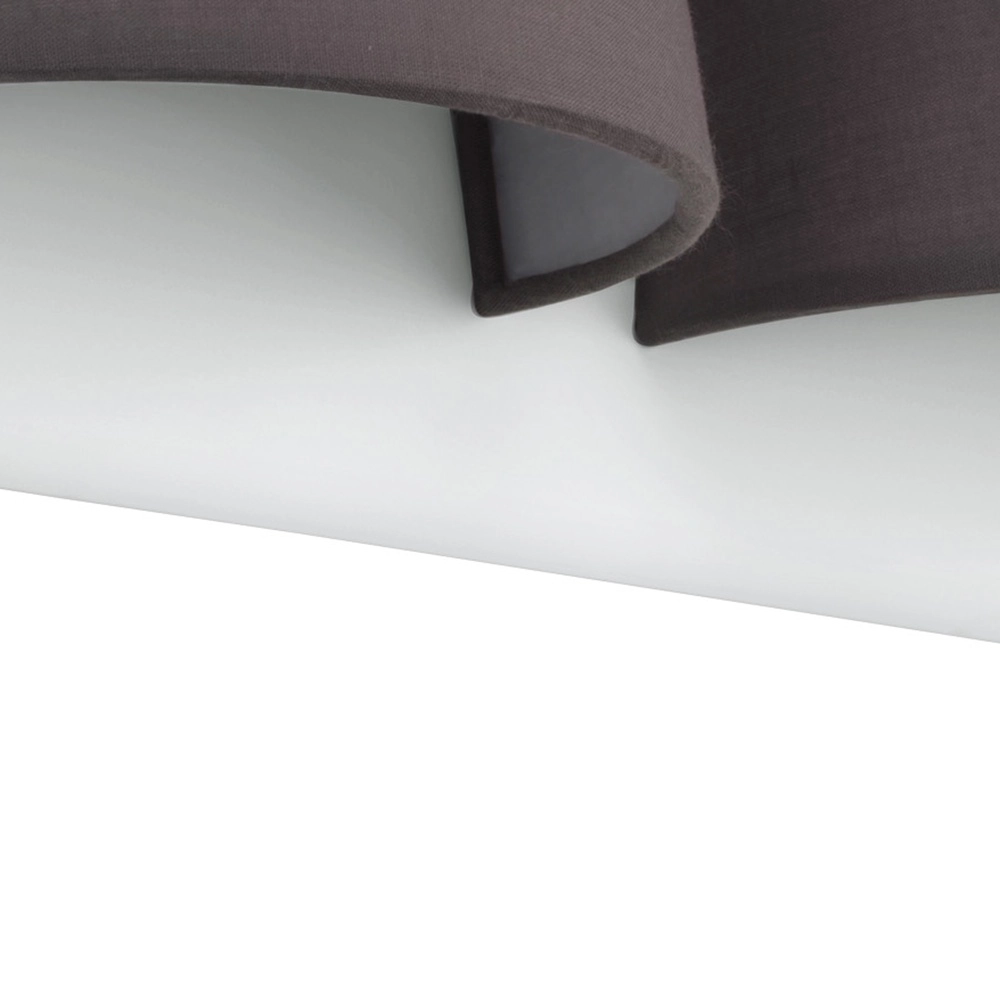 Lampe murale Serravalle blanc avec noir Eglo 9002759976255