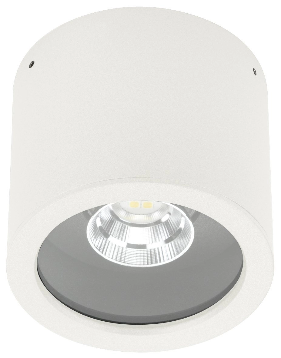 Spot de plafond LED Cylo 8w - 3000K - blanc Spot de plafond LED Cylo 8w - 3000K - blanc
