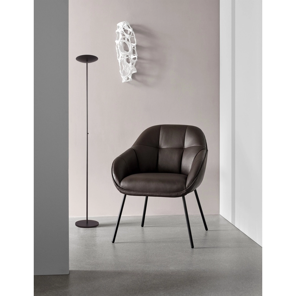 Lampadaire de conception Scala noir Ø 25cm Masterlight 8718121296609