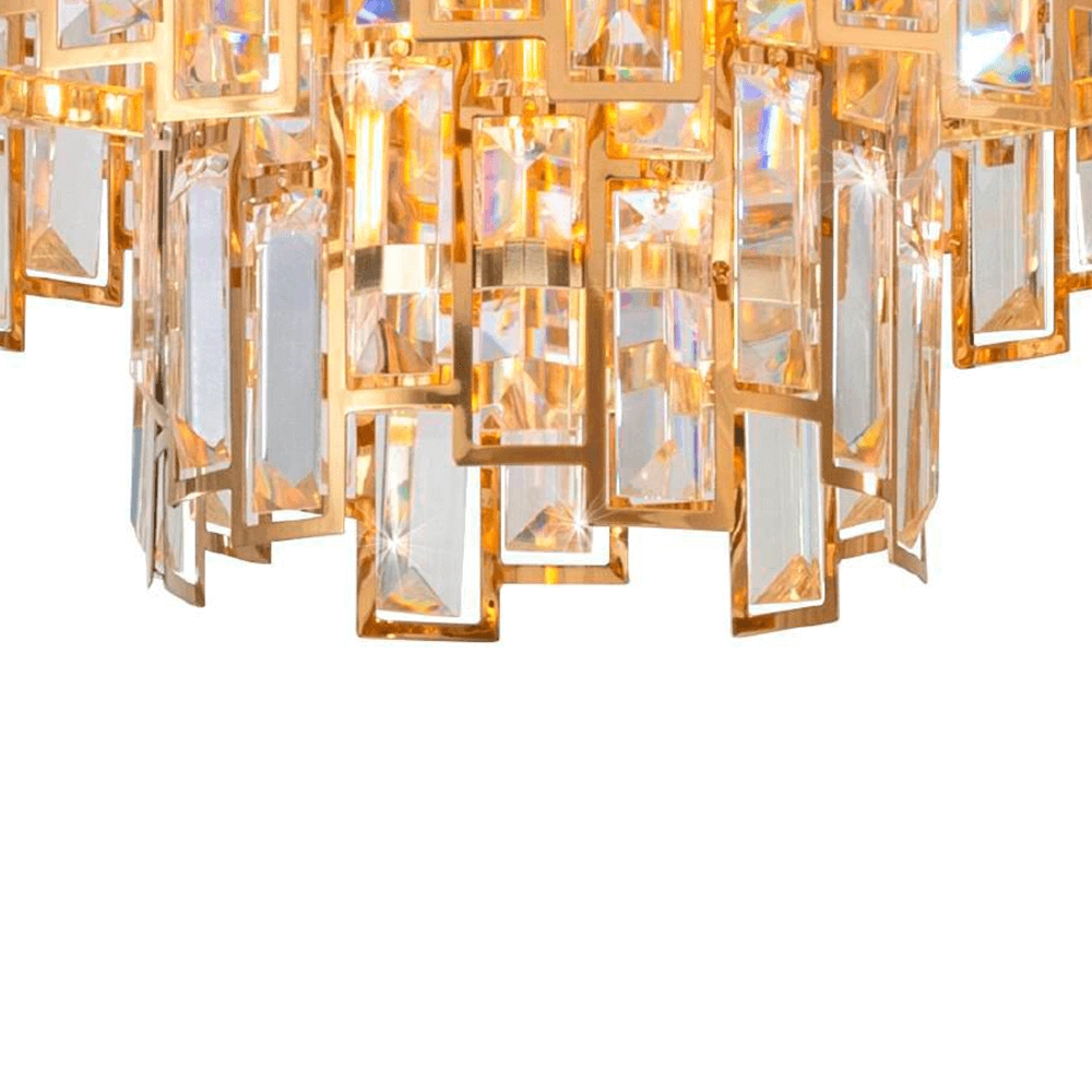 Lustre de plafond Ø 63cm Calmeilles or Stars of Light 9002759396114