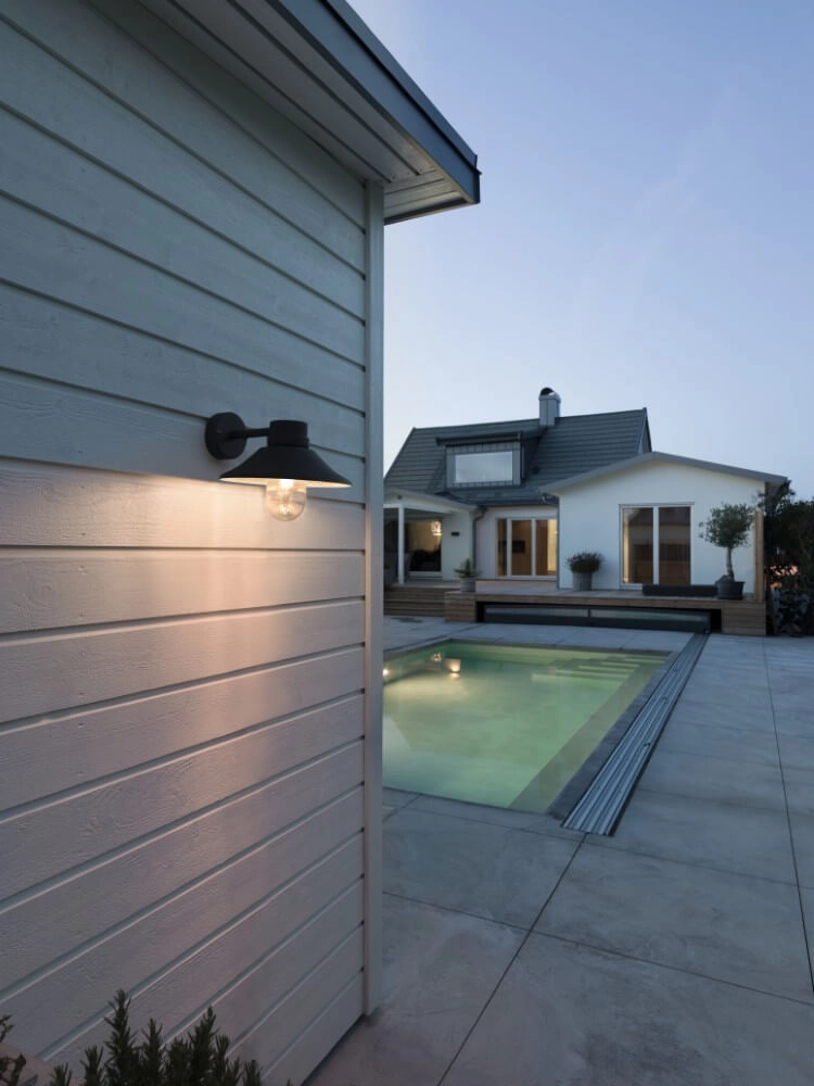 Applique rurale Vega noir KonstSmide 7318304287502