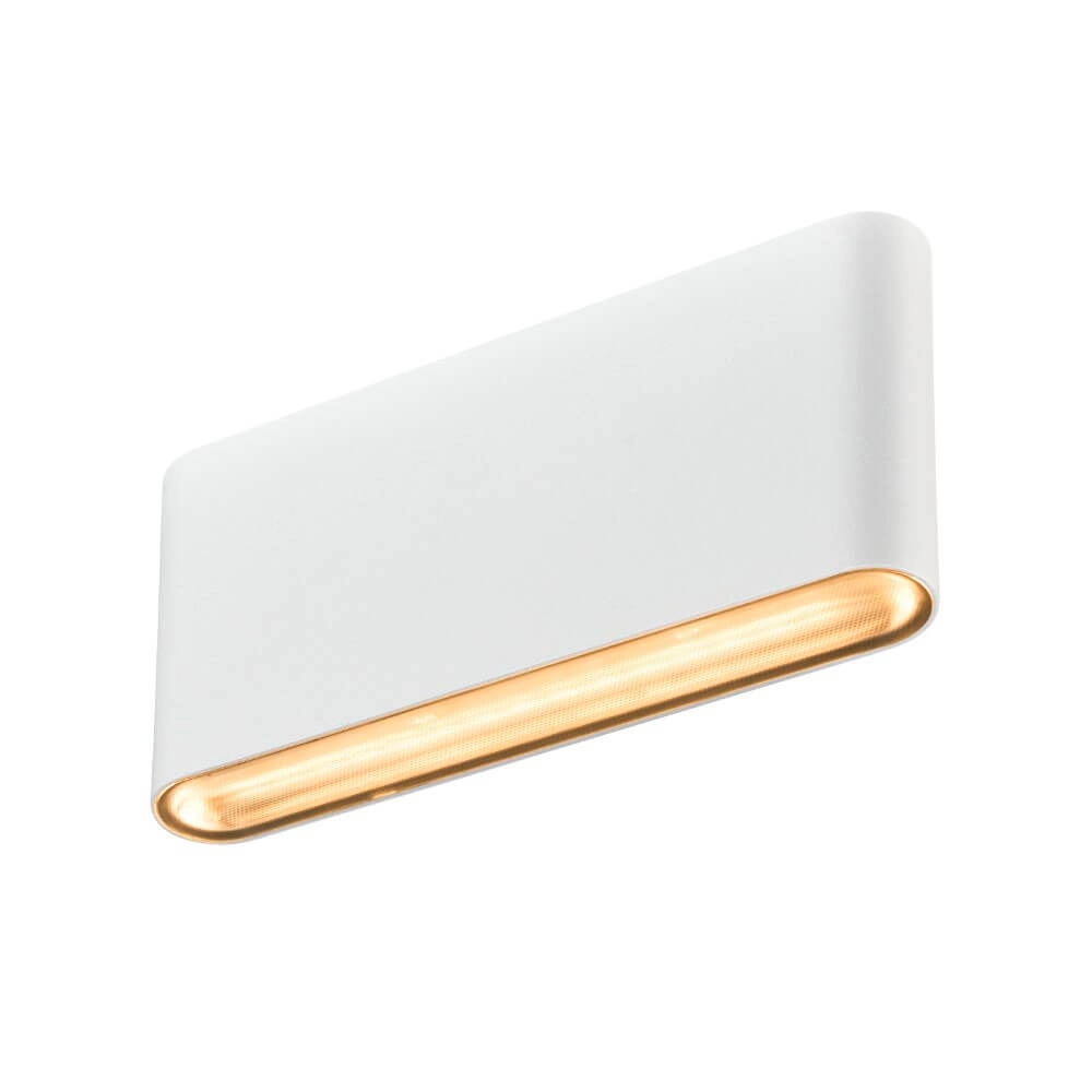 Spot mural LED Oval 18 Haut et bas - blanc Spot mural LED Oval 18 Haut et bas - blanc