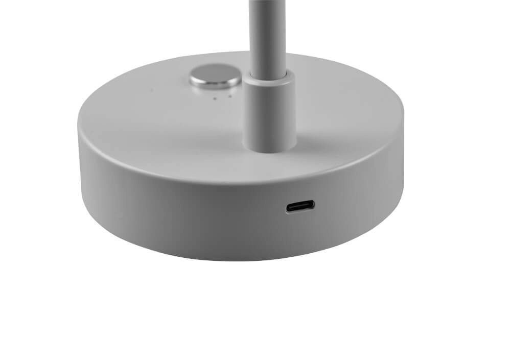 Lampe de table Lenny gris Trio 4017807565300