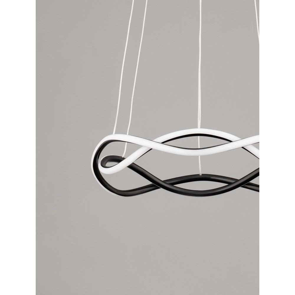 Suspension design Jinal noir Ø 45cm Lyora 5212017438720