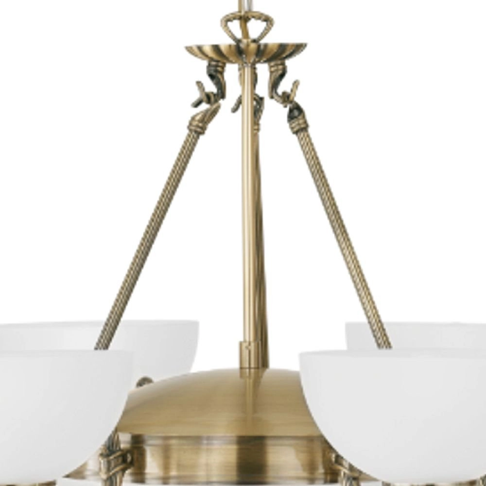 Lampe à suspension Savoy Laiton ancien à 6 lumières Eglo 9002759827496