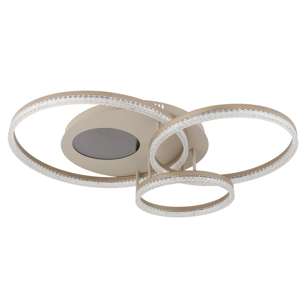 Lampe de plafond brun sable Sanford Round Globo 9007371589739