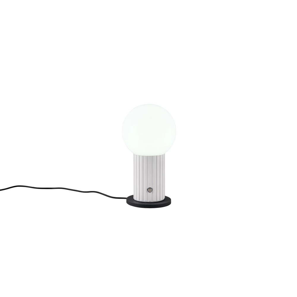 Lampe de table rechargeable Tauris blanc Trio 4017807643497