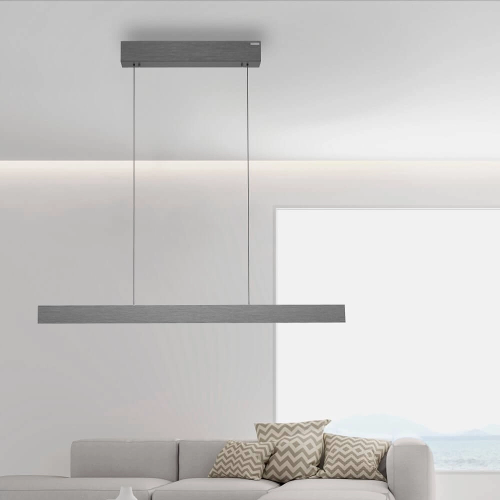 Lampe suspendue design Pure E-Motion gris Paul Neuhaus 4012248372906