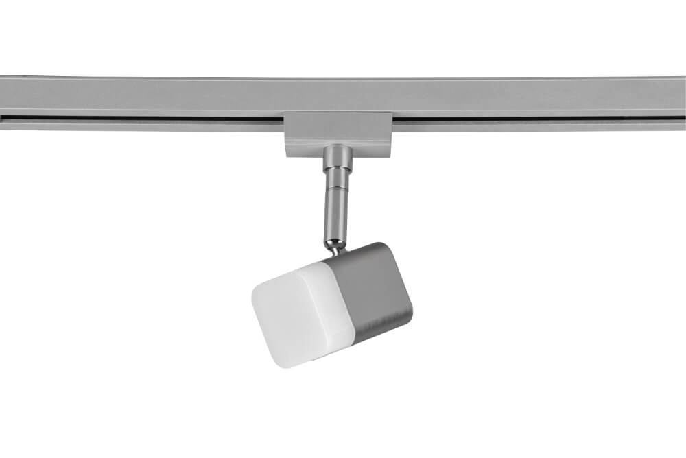Lampe sur rail Roubaix gris
