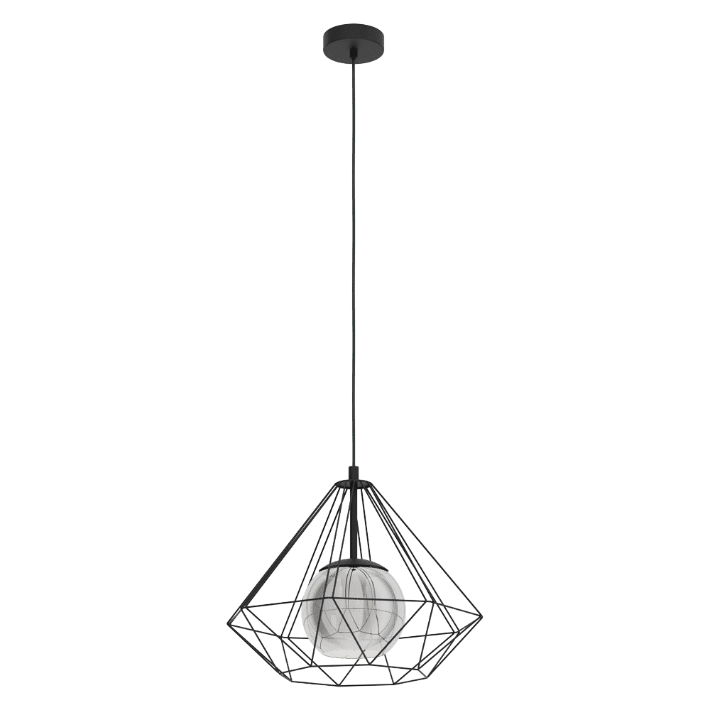 Lampe fil de cage Vernham Ø 44,5cm