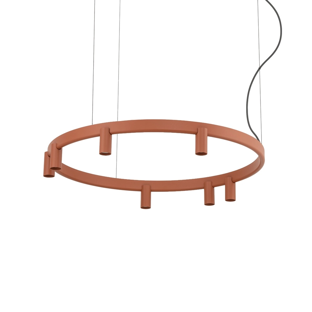 Lampe pendante de conception Fourty terre cuite Ø 80cm