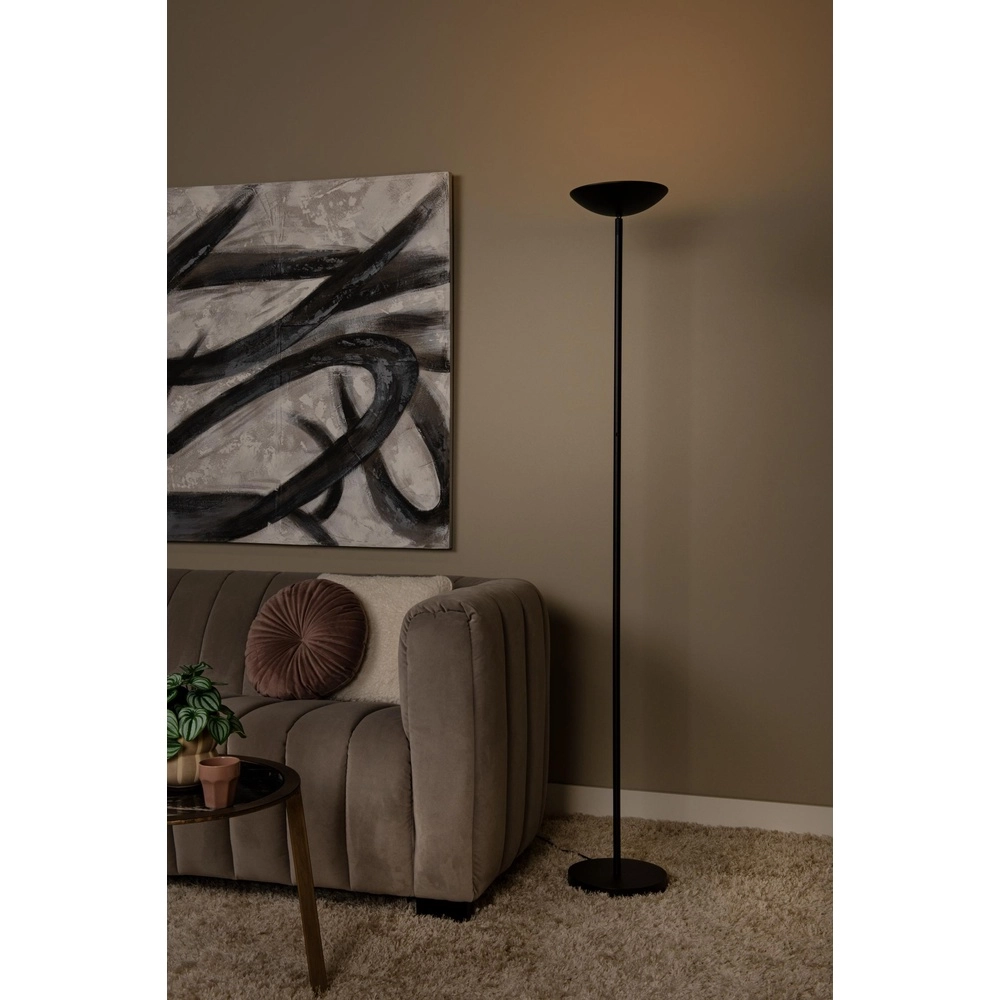 Lampadaire de conception Zenith Noir Lucide 5411212194060