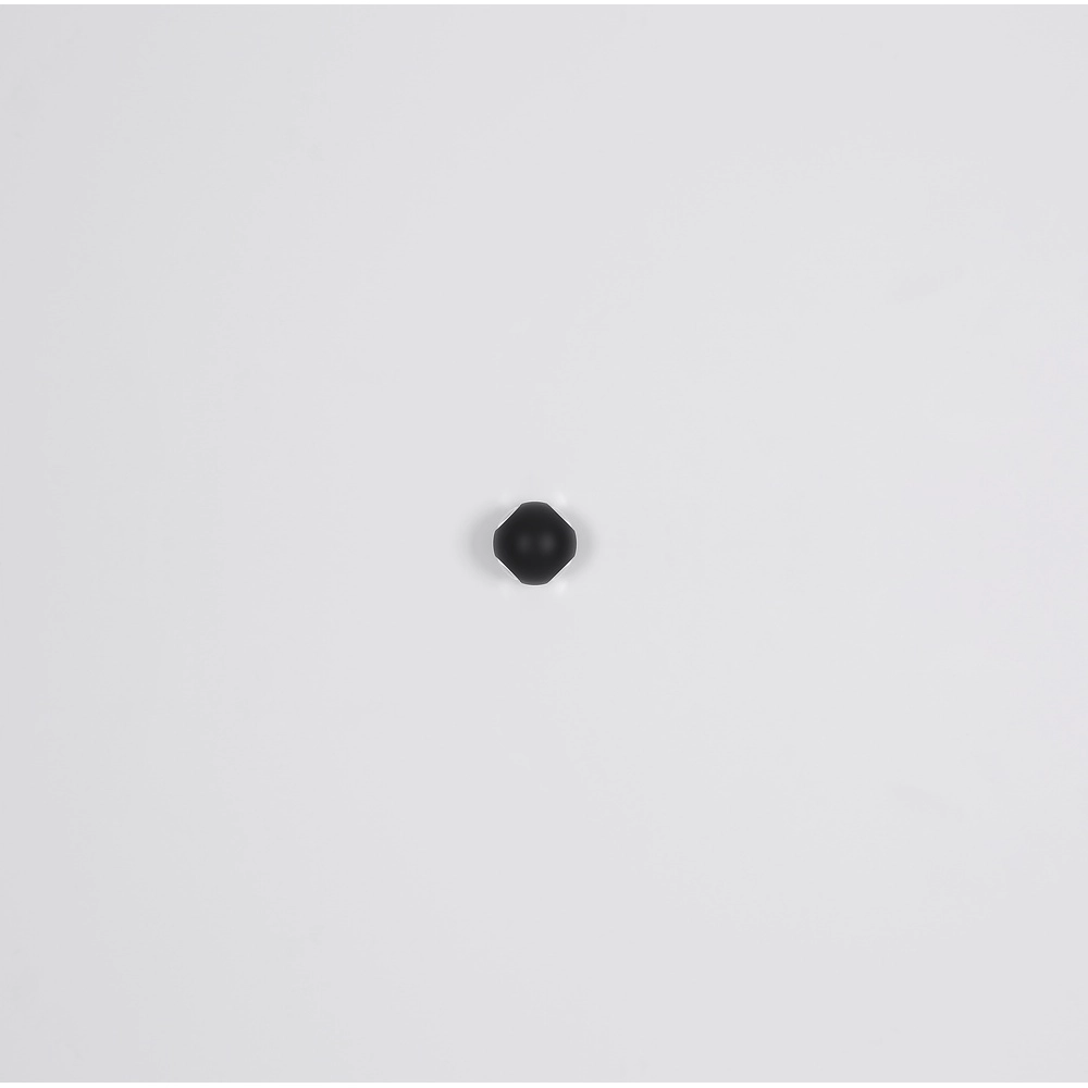 Lampe murale ronde Slice Noir Globo 9007371451036