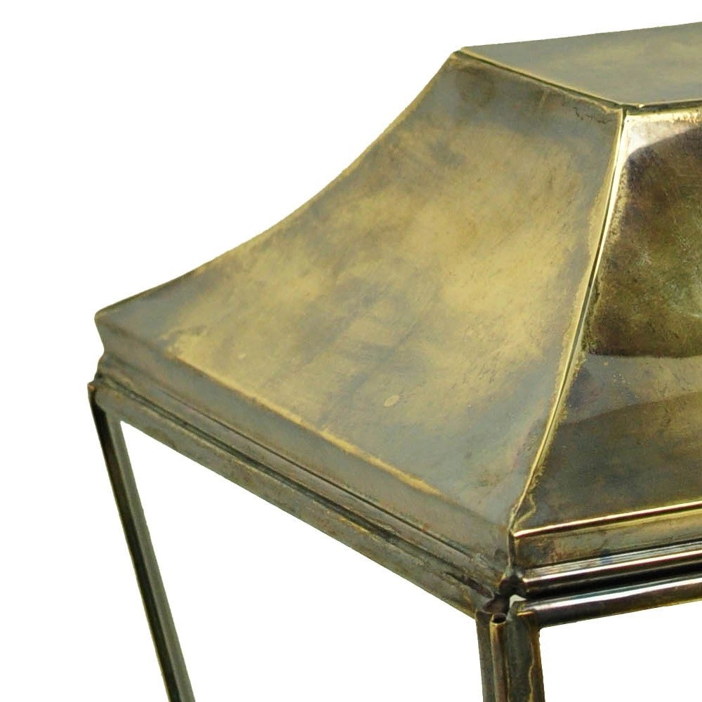 Lampe d'extérieur rural Knightbridge 58cm - cuivre antique (ant) Limehouse