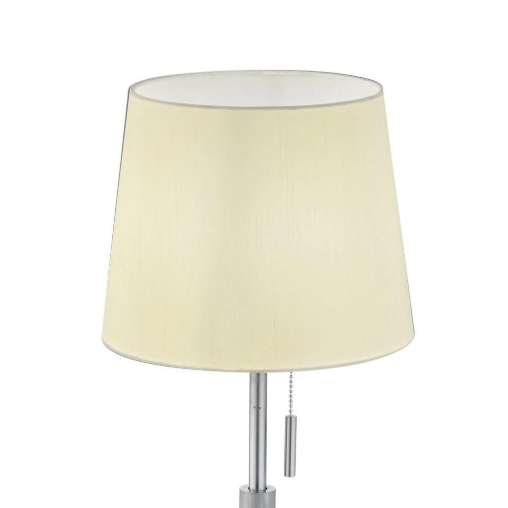 Lampe de table Lyon gris métallisé Trio 4017807398540