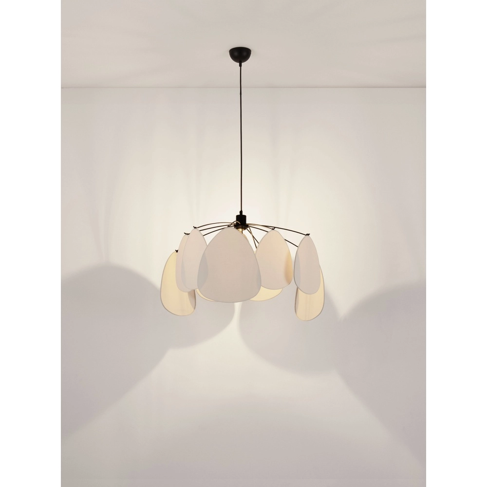 Lampe suspendue Olina Crème Lyora 5212017493682