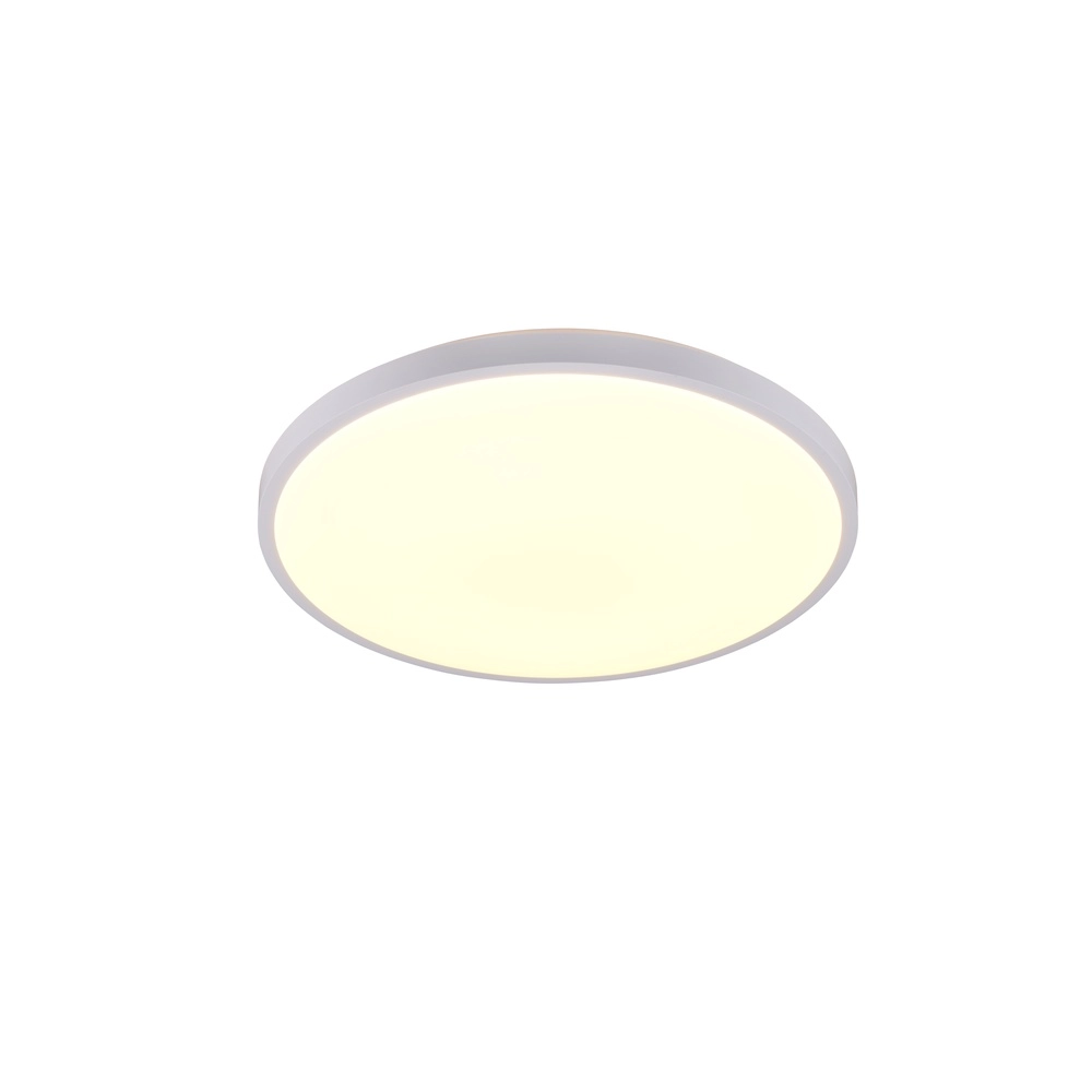 Plafonnier Slope blanc Ø 48,5cm