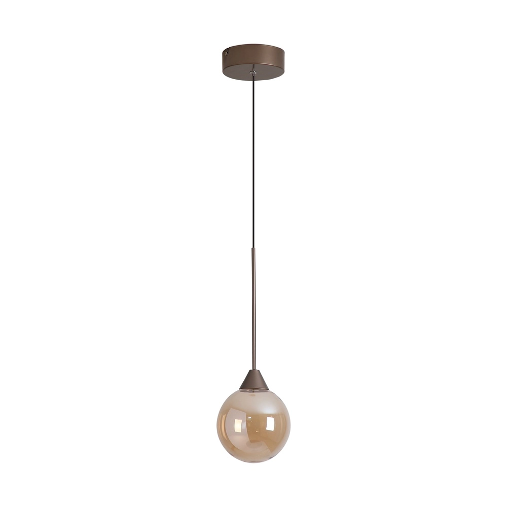 Lampe pendante de conception Opux Lux Bronze uniquement Searchlight 5,05342E+12