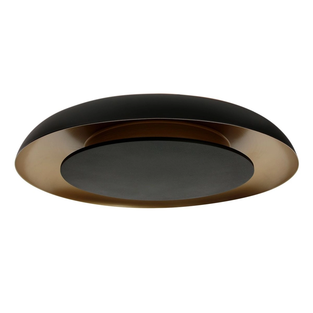 Plafonnier Golden Veil noir Ø 40cm Steinhauer 8712746180299
