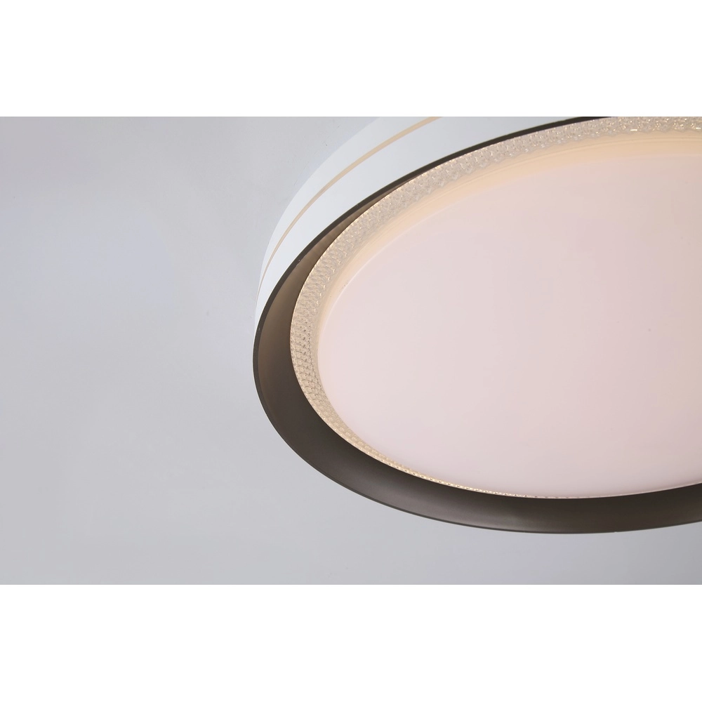 Plafonnier Saucer blanc Searchlight 5053423299570