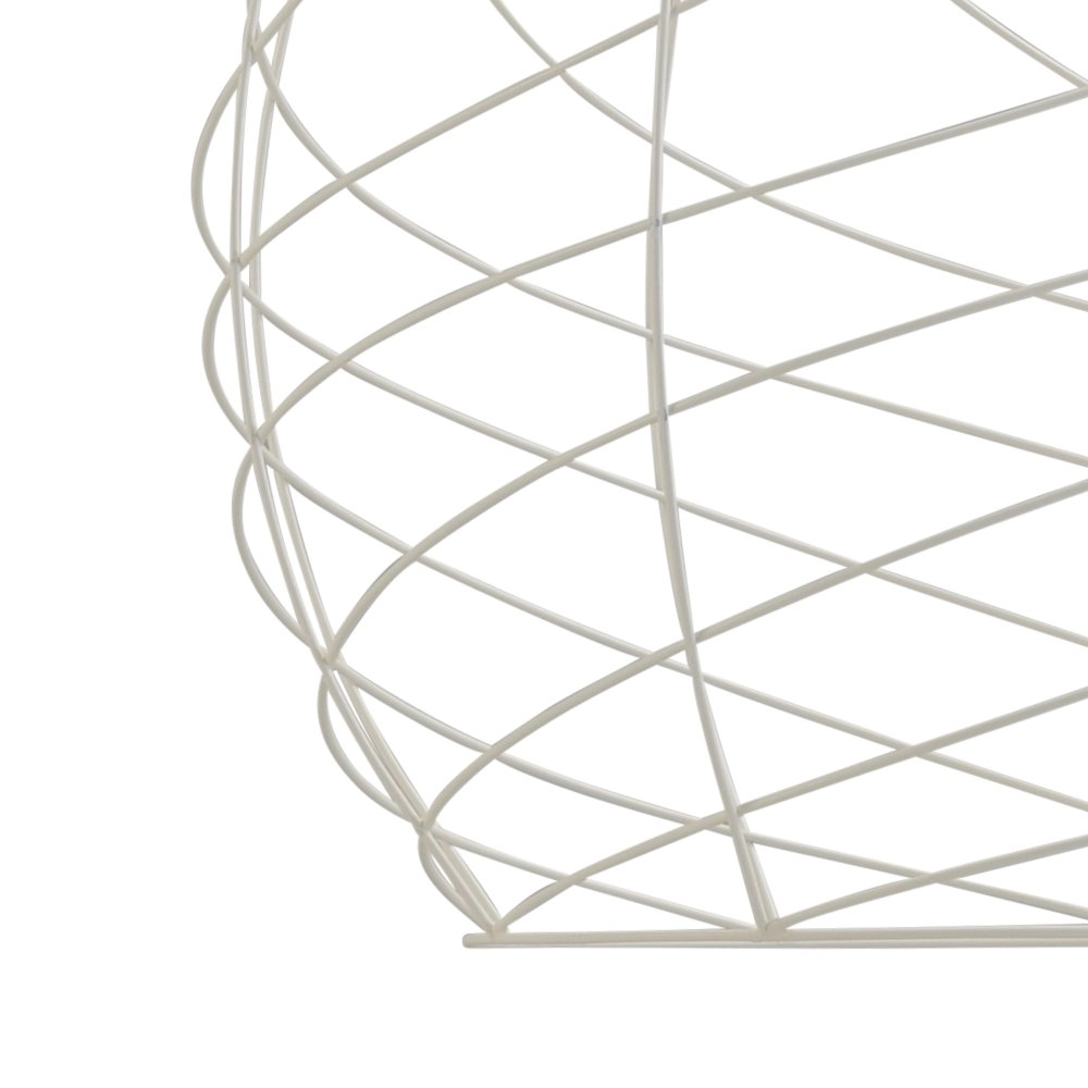 Lampe fil de cage Cesto 62 blanc avec du noir Masterlight 8718121174044