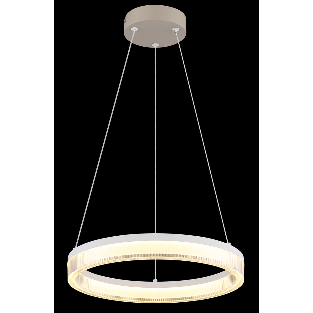 Suspension moderne Zara brun sable Ø 33cm Globo 9007371570072