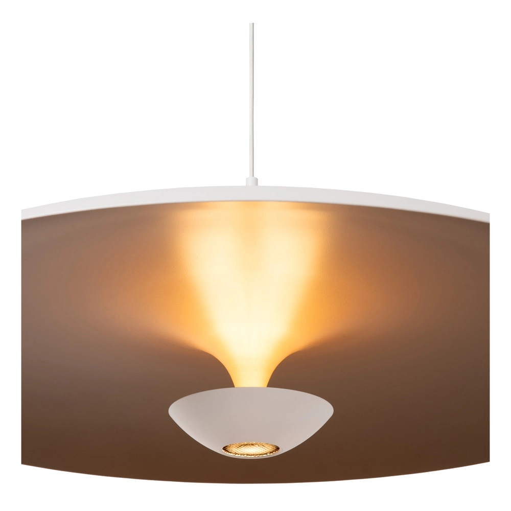 Lampe pendante de conception Kenneth blanc Ø 80cm Premium by Lucide 5411212410481