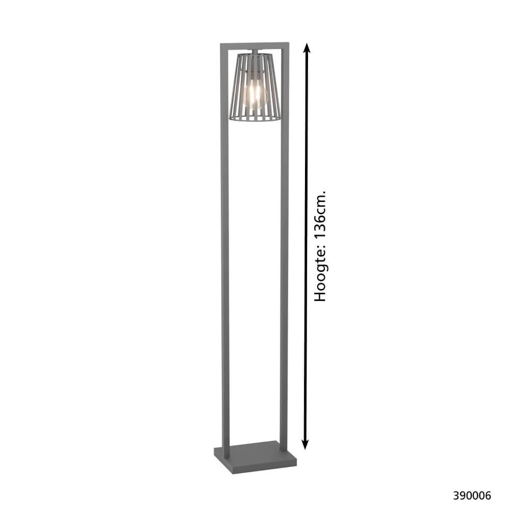 Lampadaire noir Bogota Stars of Light 9008606220786