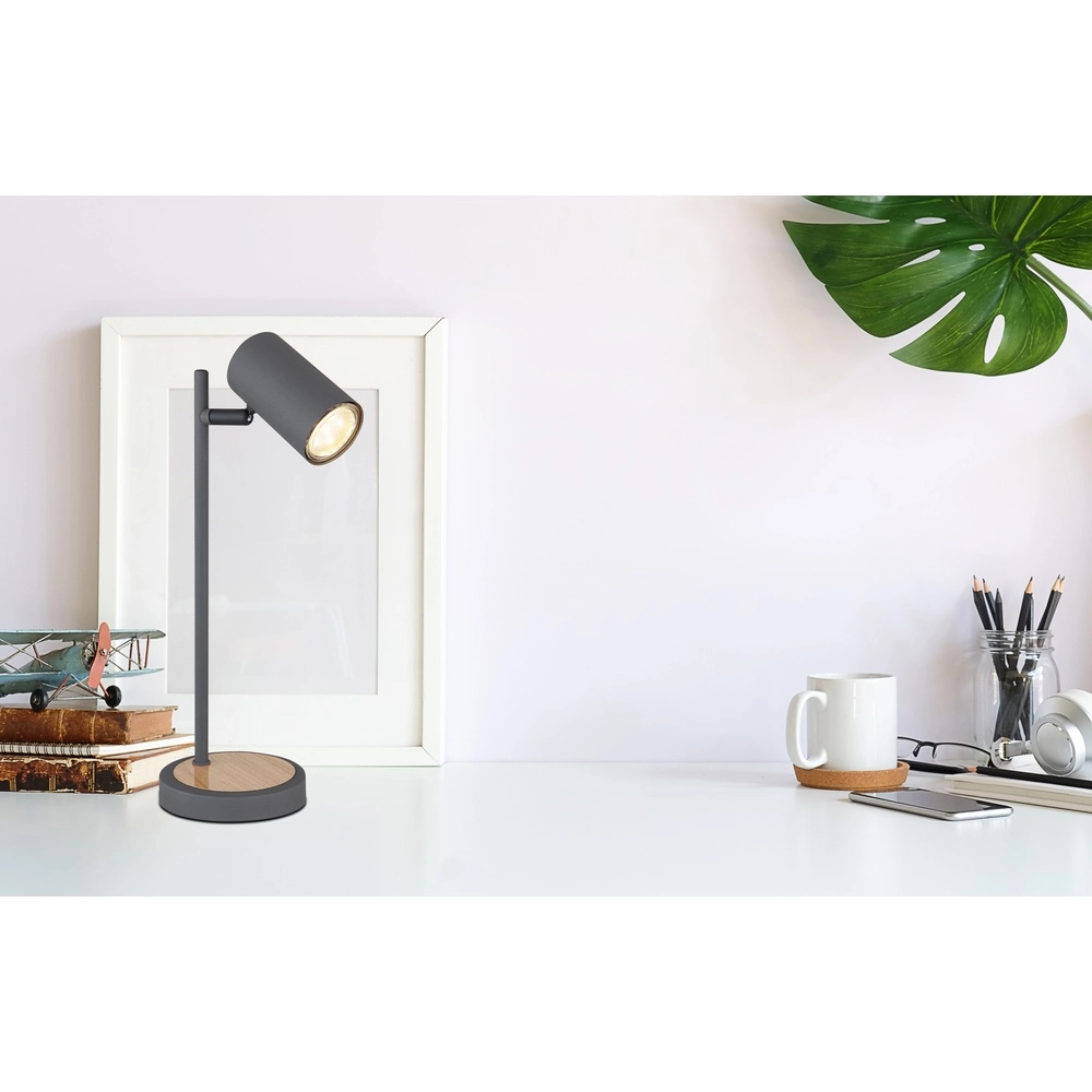Lampe de table Robby Graphite Globo 9007371416837