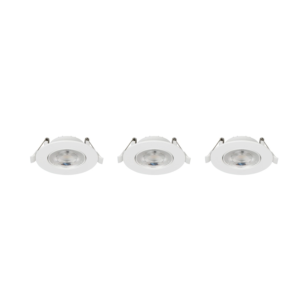 Ensemble de 3 projecteurs encastrés Altai Blanc