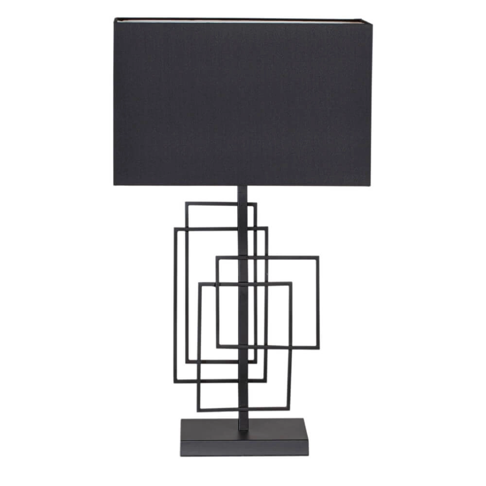 Lampe de table Paragon noir mat 69cm Lampe de table Paragon noir mat 69cm