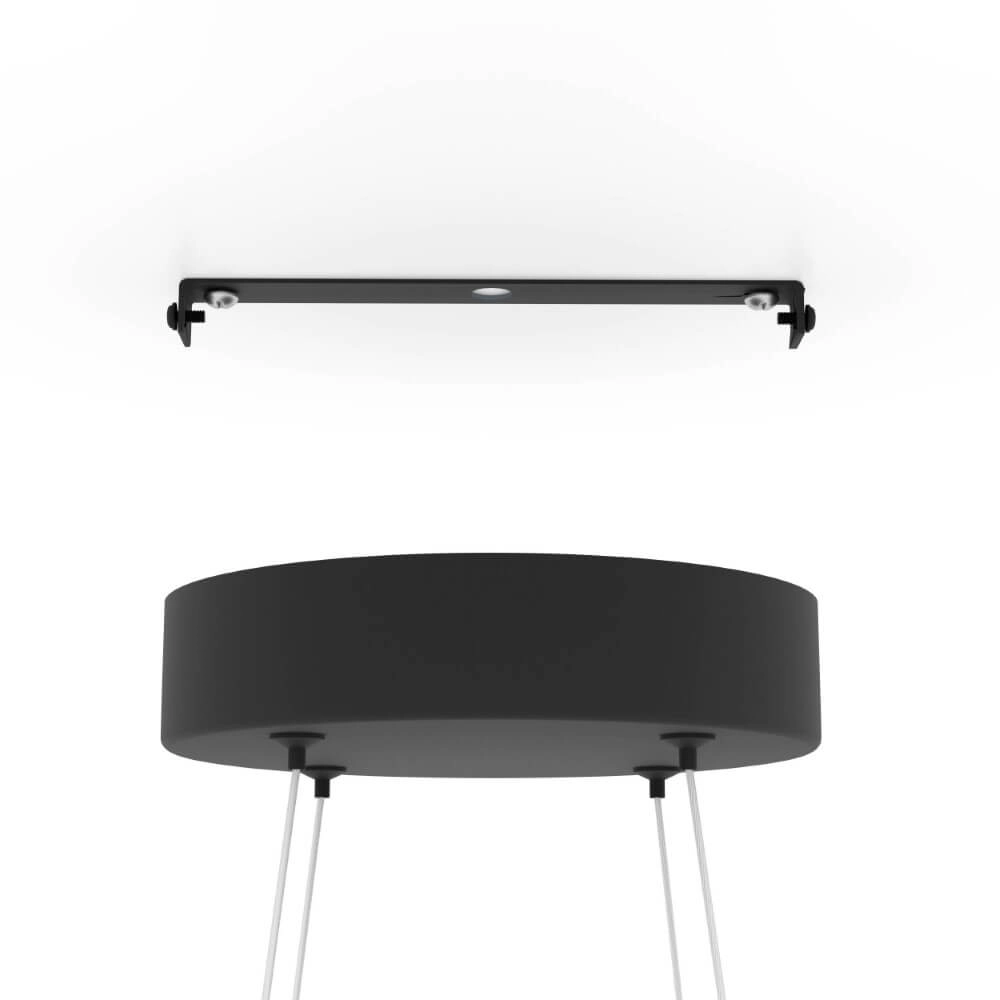 Lampe suspendue LED noire Gianella Eglo 9008606275014